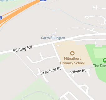 map for Milnathort Primary School