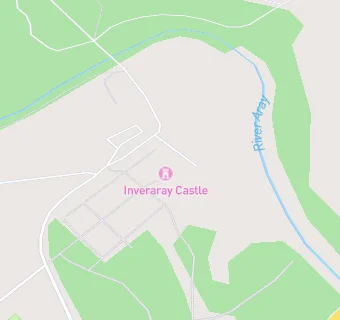 map for Inveraray Castle Tearoom