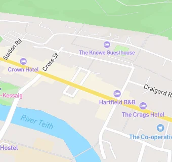 map for M Farren Pharmacy (Callander)