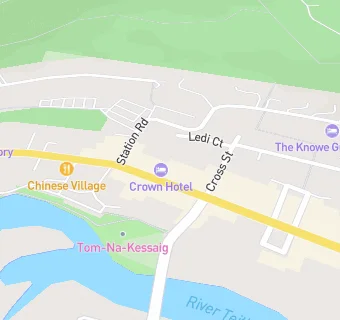 map for The Crown Hotel