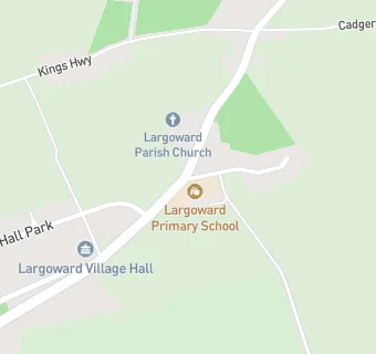 map for Largoward Public Hall