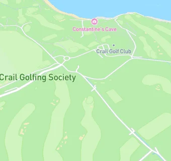 map for Balcomie Golf Club