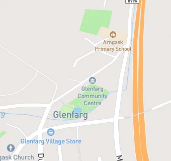 map for Glenfarg Community Centre