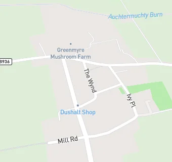 map for Dunshalt Village Community Shop