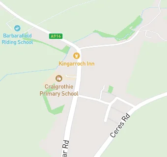 map for Craigrothie Primary School