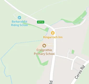 map for Craigrothie Primary School