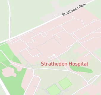 map for Stratheden Hospital Ward Kitchen