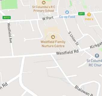 map for Westfield Nurture Centre - Kitchen