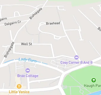 map for The Cupar Dentist