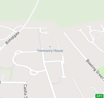 map for Fife And Forfar Yeomanry - T A Centre