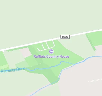 map for Rufflets St Andrews