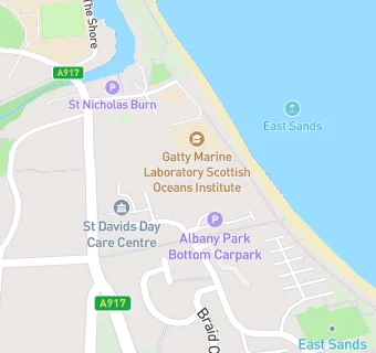 map for North East Fife Community Hub