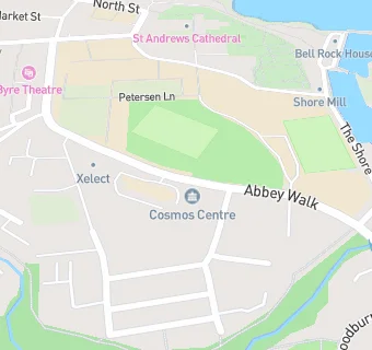 map for Cosmos Community Centre