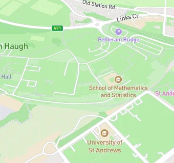 map for Gateway, University Of St Andrews