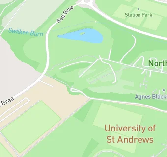 map for Agnes Blackadder Hall