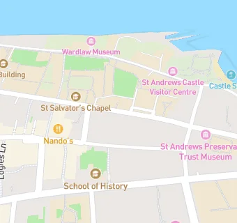 map for Dune St Andrews