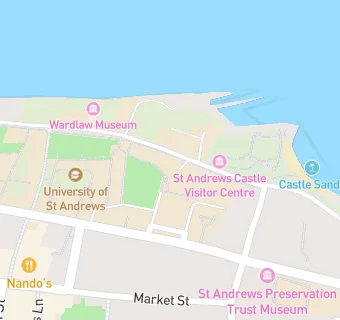 map for St Salvator's Hall