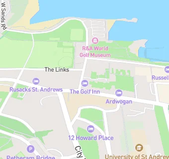 map for Haar St Andrews Restaurant