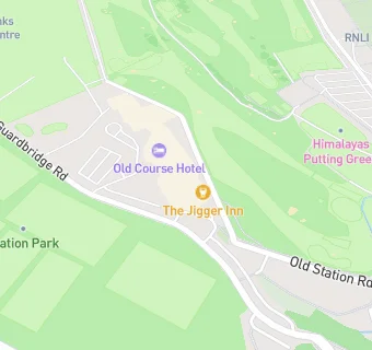 map for Old Course Hotel