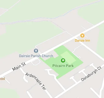 map for Dairsie Inn