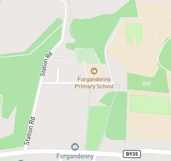 map for Forgandenny Primary School