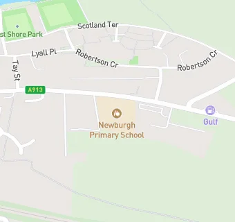 map for Newburgh Primary School