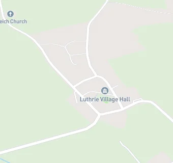 map for Luthrie Village Hall