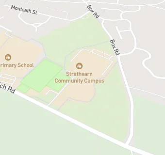 map for Crieff High School