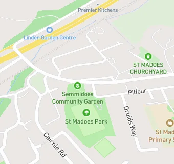 map for St Madoes Primary School