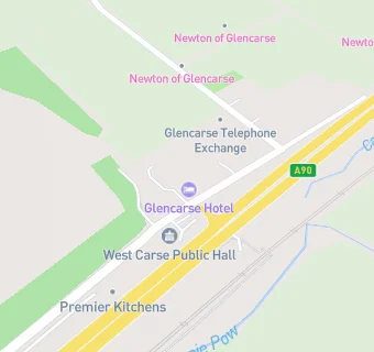 map for The Glencarse Hotel