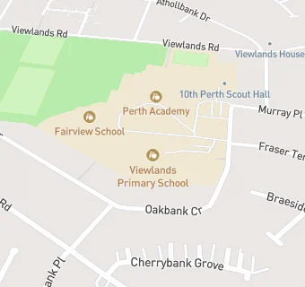 map for Viewlands Primary School