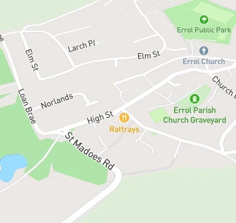 map for The Errol Pub