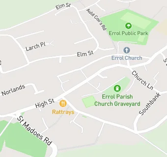 map for Errol Fish & Chip Shop