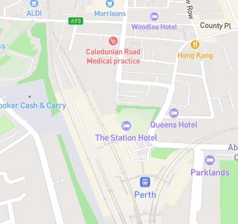 map for The Station Hotel