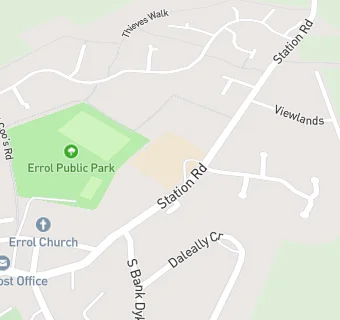 map for Errol Primary School