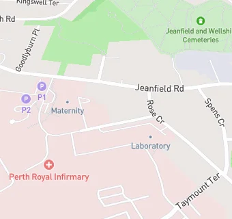 map for The Chimneys Guest Accomodations