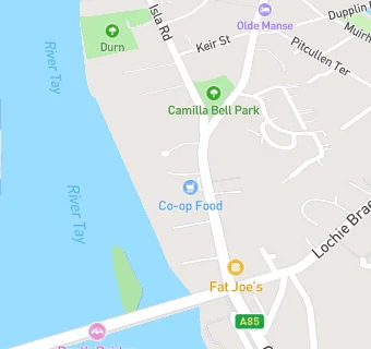 map for Co-op Bridge End