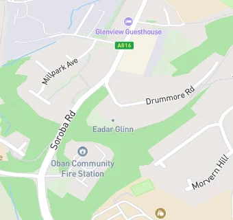 map for Eadar Glinn Home