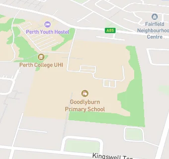 map for Goodlyburn Primary School