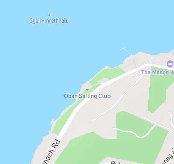 map for Oban Sailing Club