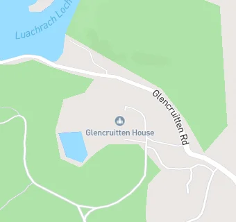 map for Glencruitten House