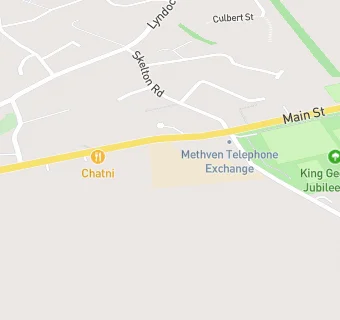 map for Methven Primary School