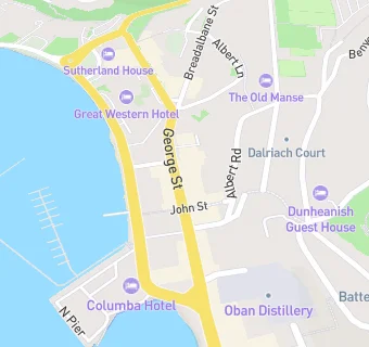 map for Oban Fish And Chip Shop