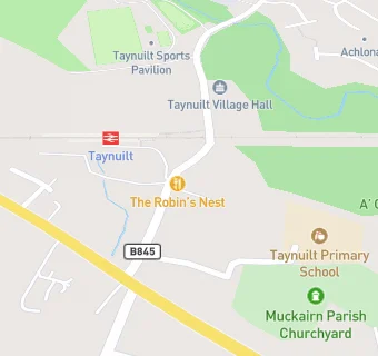 map for Taynuilt Medical Practice (Taynuilt)