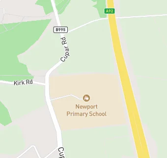 map for Newport Primary School