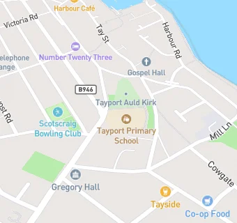 map for Tayport Primary School