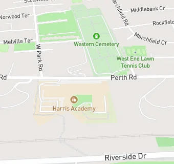 map for Harris Academy