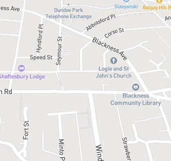 map for West End Dental Practice