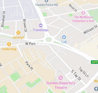 map for Tay Court Surgery