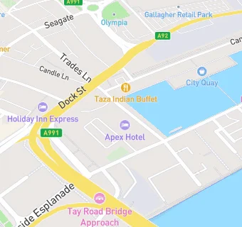 map for Apex City Quay Hotel